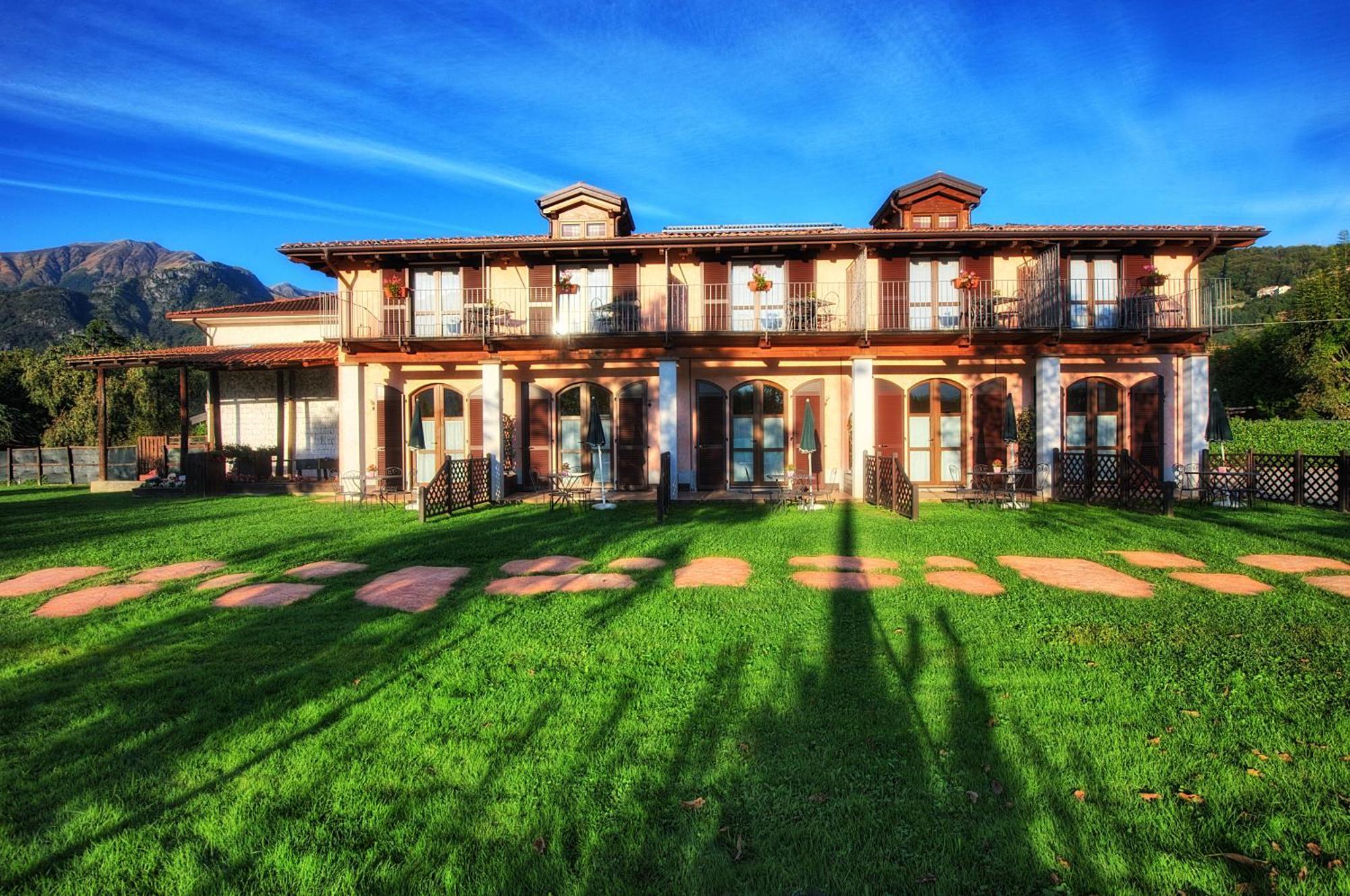 Agriturismo Alla Poncia Gravedona Bagian luar foto